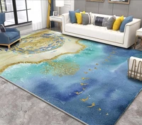 paysota nordic style rectangular carpet art landscape living room bedroom non slip decorative mat