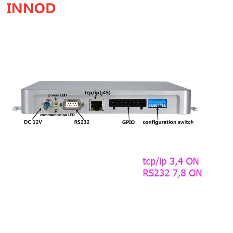 Новая форма дешевле 4 канала Impinj R2000 дальний uhf rfid epc gen 2 тег считыватель с бесплатной sdk этикетка, образец