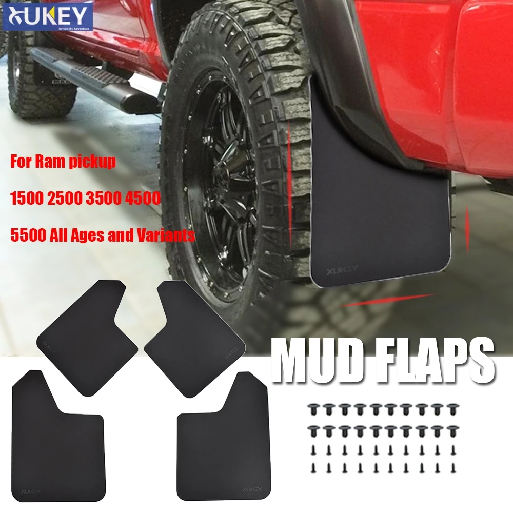 4 шт. брызговики для Dodge Ram pickup 1500 2500 3500 4500 5500 4000|Грязезащита| |