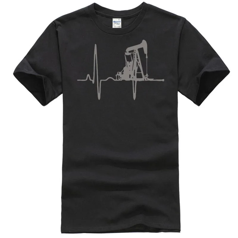 Фото Нефтяной работник популярная футболка без ярлыка (1)| |
