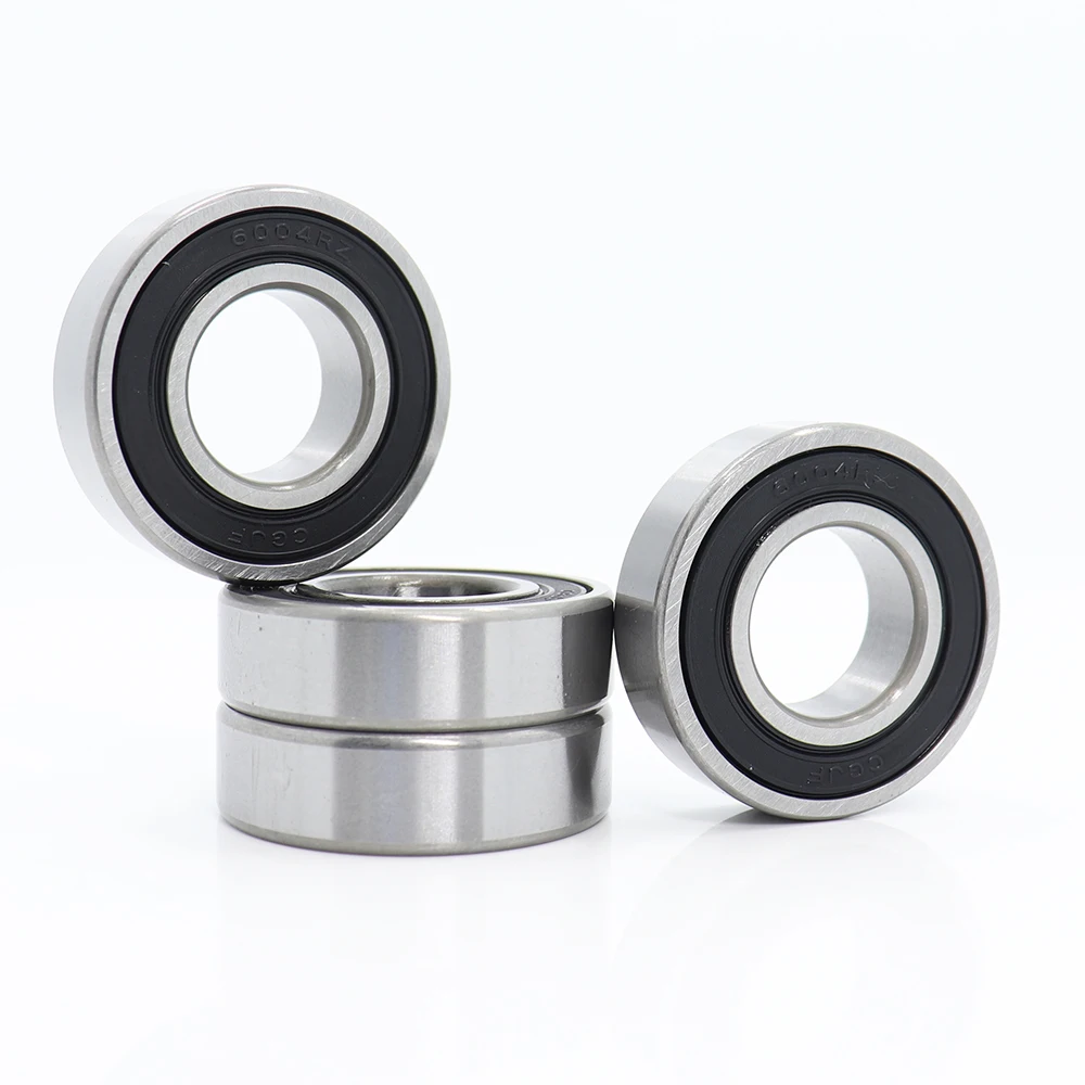 

6004RS Bearing ABEC-3 (4 PCS) 20*42*12 mm Deep Groove 6004-2RS Ball Bearings 6004RZ 180104 RZ RS 6004 2RS EMQ Quality