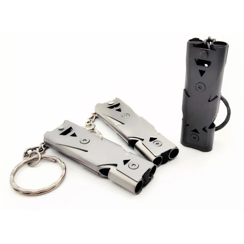 

Multifunctional Whistles Referee Sport Whistle Football Basketball Cheer High Decibel Whistle Cheerleading Souvenirs Keyring