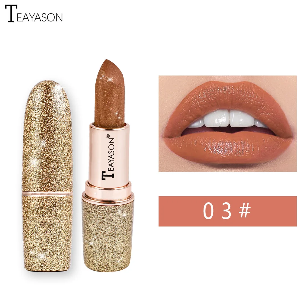 Новинка! Водостойкая матовая бархатная Глянцевая губная помада бальзам для губ