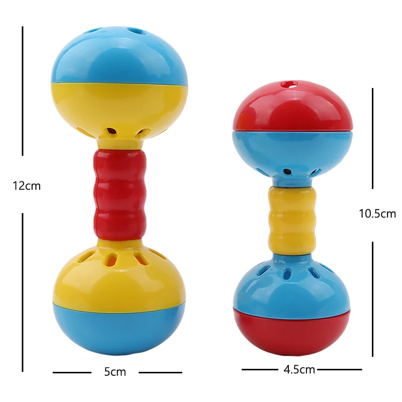 

New Plastic Hand Bell Baby Rattle Mobiles Educational Toys Baby Newborn Toy Rattle Baby-bed Mobile Bed Bell Develop Intelligence