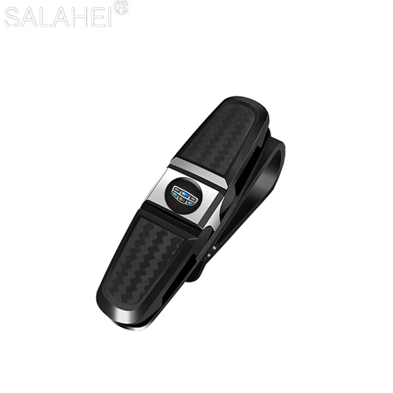 

Car Sun Visor Glasses Ticket Card Multifunction Clip For Geely Atlas Coolray Mk Cross Boyue NL3 X6 EX7 Emgrand X7 SUV GS GT GC9