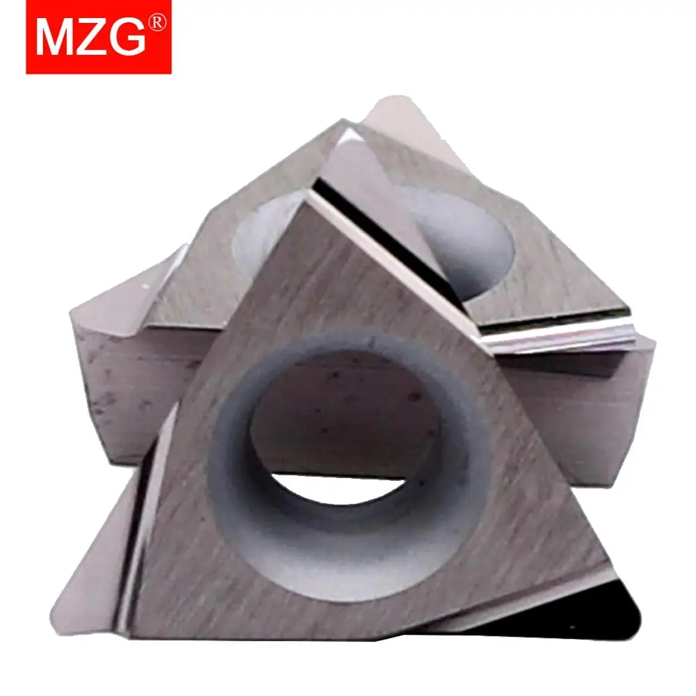 

MZG 10pcs TPGH 0802 02L ZN90 CNC Lathe Cutter Fine Steel Parts Have Good Finish Internal Turning Cemented Carbide Inserts