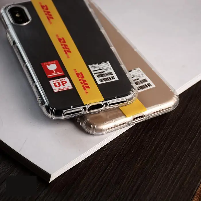 Индивидуальный чехол для телефона с рисунком Dhl Для Iphone X 11 pro Xs Max Xr 10 8 7 6 6s Plus