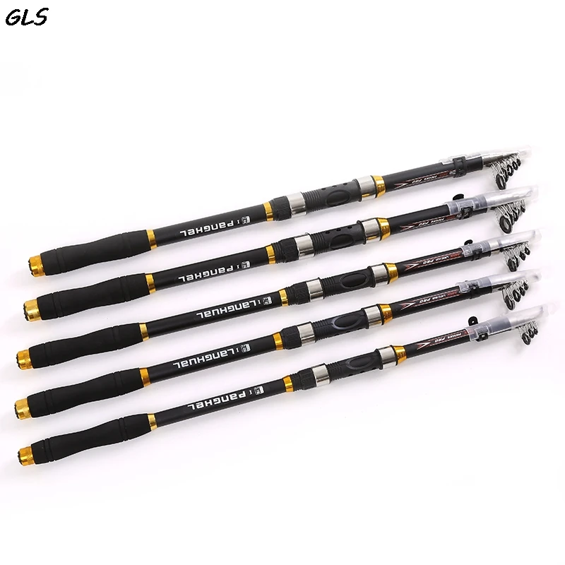 Качество удочка 2 1 М-3 6 м FRP телескопическая высокая производительность морской