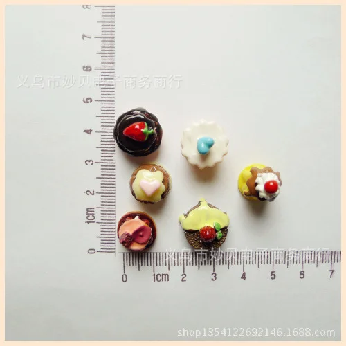 5 шт./10 шт. поддельный крем пищевая Смола плоская спина кабошон Kawaii DIY крафтовое