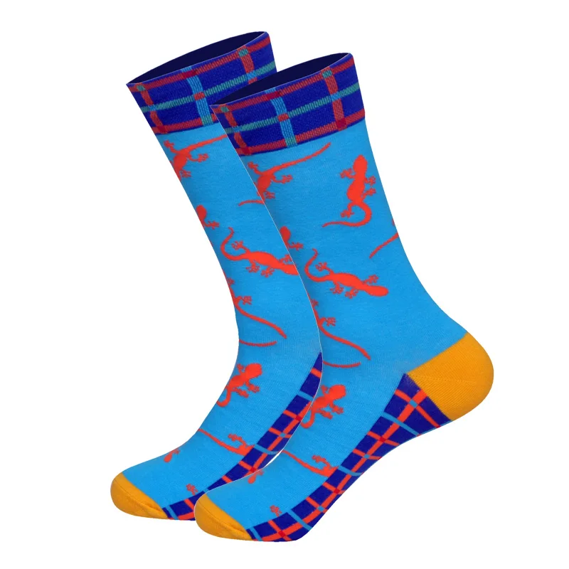 2018 Новая коллекция бренд Для мужчин носки для девочек Забавный Животные узоры