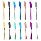 Нож для масла из нержавеющей стали, кухонный нож для сыра, столовые приборы, инструменты для сыра, серебряные десертные инструменты, разбрасыватель джема, торта, кухонная утварь