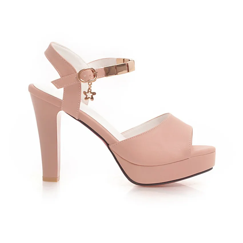 Летние женские туфли-лодочки с открытым носком на высоком каблуке