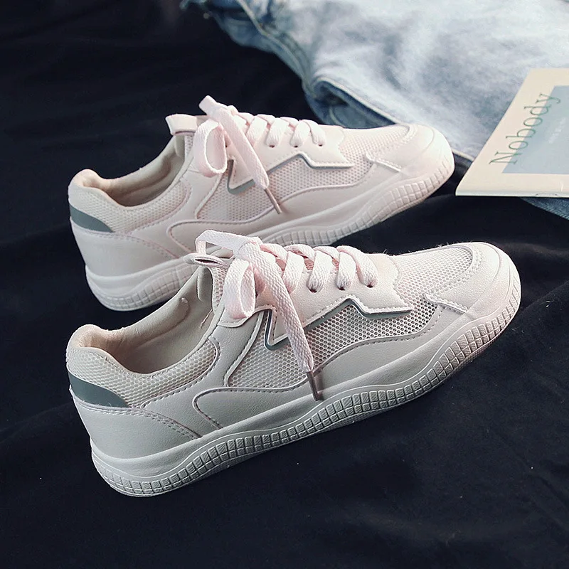 Летняя Новинка 2020 года Легкие дышащие парусиновые туфли с низким верхом Женские