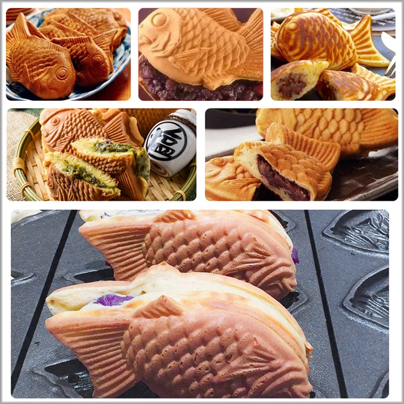 Машина XEOLEO Taiyaki газовая вафельница сжиженного нефтяного газа маленькое бытовое
