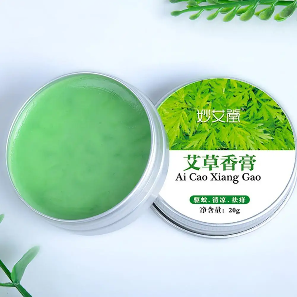 

Medical Plasters Herbal Moxa Moxibustion Insect Repellent Anti-Inflammation Mosquito Anti Pest Refreshing Cream Bite Mugwor G9W7