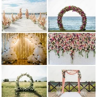 vinyl custommade wedding photography backdrops flower wall forest danquet theme photo background studio props 21126 hl 08