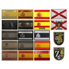 Национальный Флаг Испании, анти-тестер, Тактический Телефон GAC 091, военные, испанская полиция, гео значки, крест бордового цвета