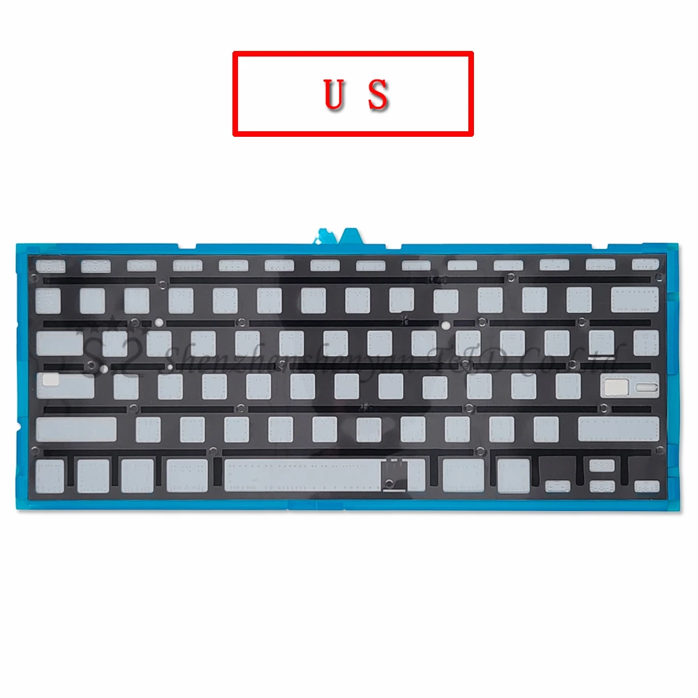 Новая подсветка клавиатуры ЕС США Великобритании для Apple Macbook Air 13 дюймов A1369 A1466 2011
