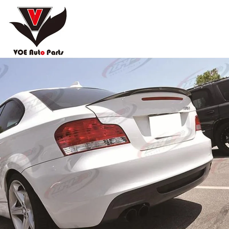 E82 эффективный стильный задний спойлер из углеродного волокна для BMW 1-Series |