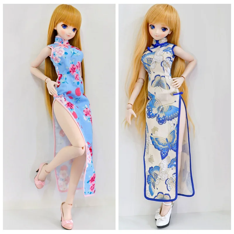 

Одежда в старинном стиле для шарнирного костюма в масштабе 1/3, винтажный костюм чонсам, платье для шарнирного/SD DD DY GR SD13, аксессуары для девочек C0258