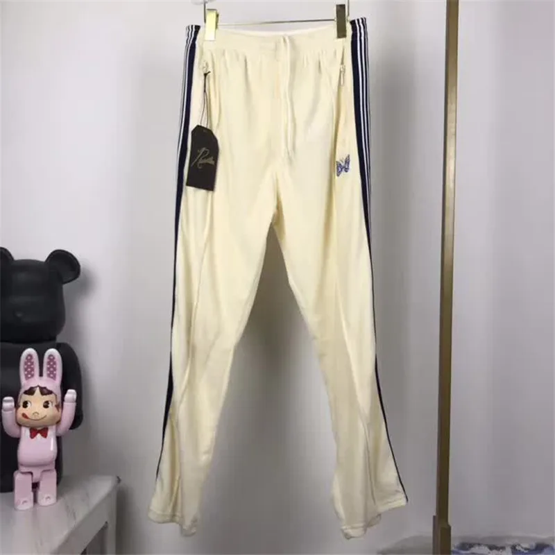 Женские штаны с вышивкой-бабочкой AWGE черные спортивные в стиле хип-хоп вышивкой