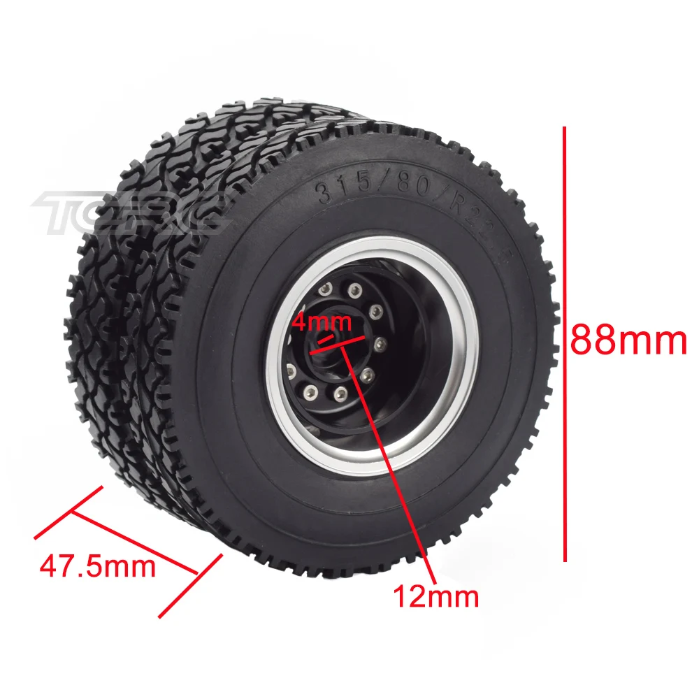 tcrc tamiya rc 114 алюминиевый передний и з