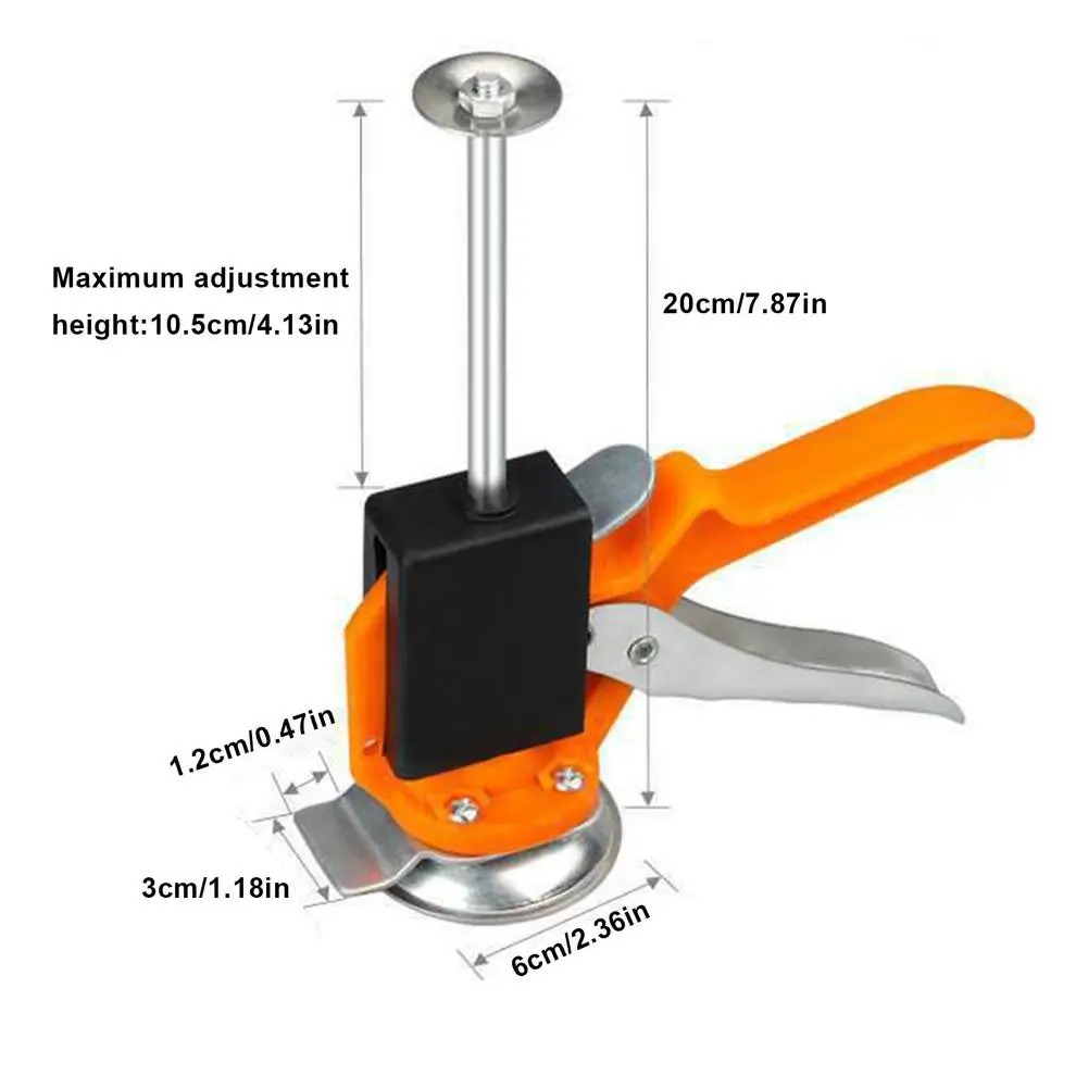 

Viking Arm Construction Tool Tile Clamping Height Regulator Labor-Saving Stainless Steel Adjuster Locator Leveling System Lifter