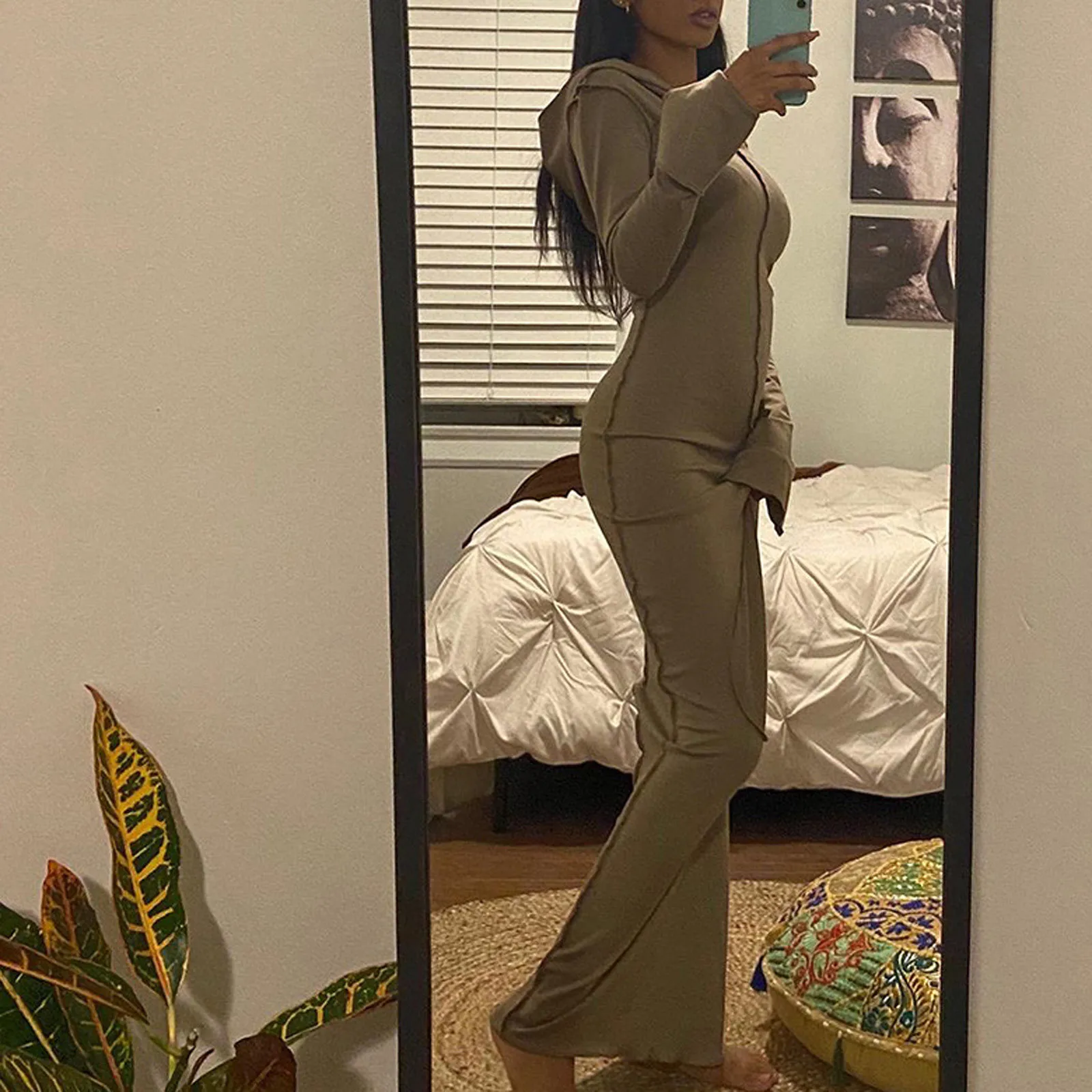 Новое поступление 2021 Женский Повседневный пуловер Лоскутная Толстовка с длинным