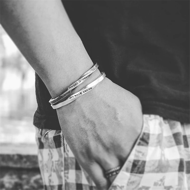 2022 классические браслеты-манжеты из нержавеющей стали с надписью Love для мужчин и