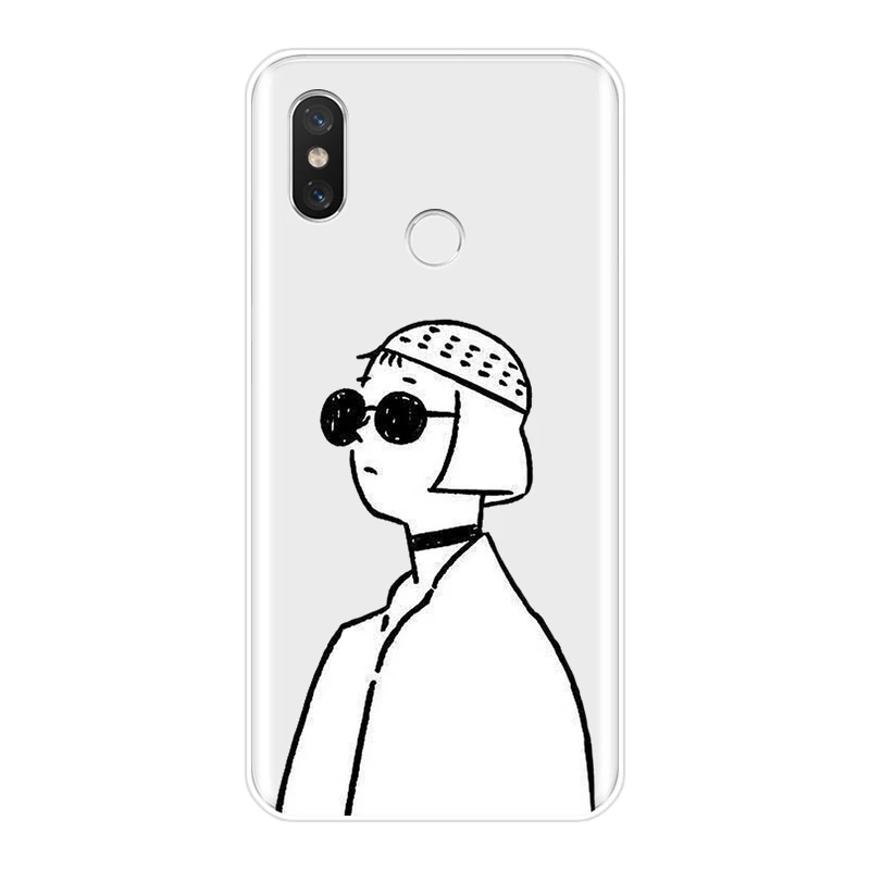 Чехол для телефона Xiaomi Mi 5 5C 5S 5X 6 6X Plus 8 SE MI A1 A2 Lite Mi5 Mi6 Mi8 силиконовая Мягкая задняя