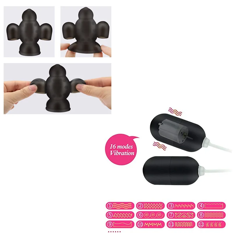 Вибратор для пениса Задержка эякуляции тренажер массажный пульт дистанционного