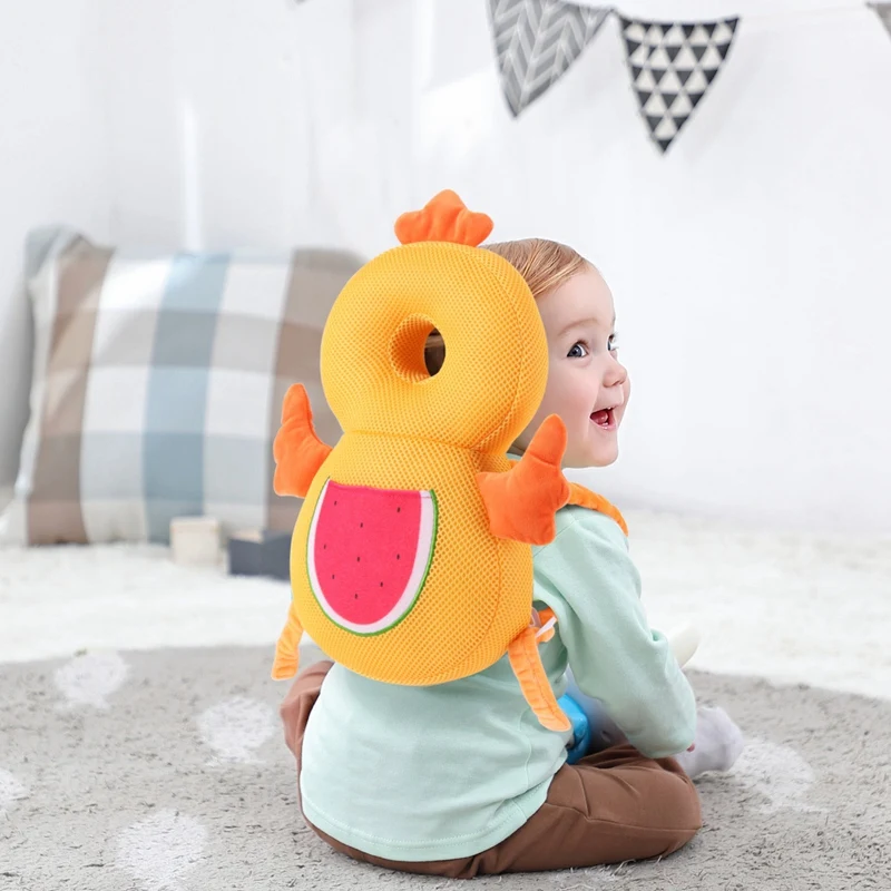 

Newborn Anti-Fall Pillow Toddler Baby Head Protection Pad Cushion Headrest Cartoon Soft Security Pillow Fall Protection