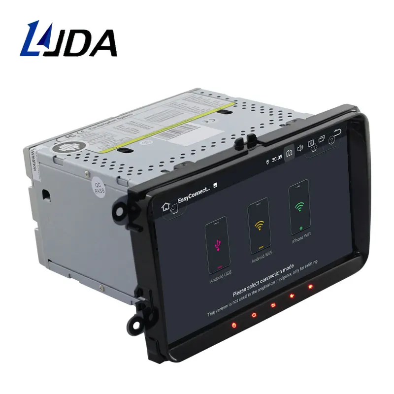 Автомобильный мультимедийный плеер LJDA Android 10 0 для VW Golf/6 Golf 5 Passat b7/cc/b6/SEAT leon/Tiguan/Skoda