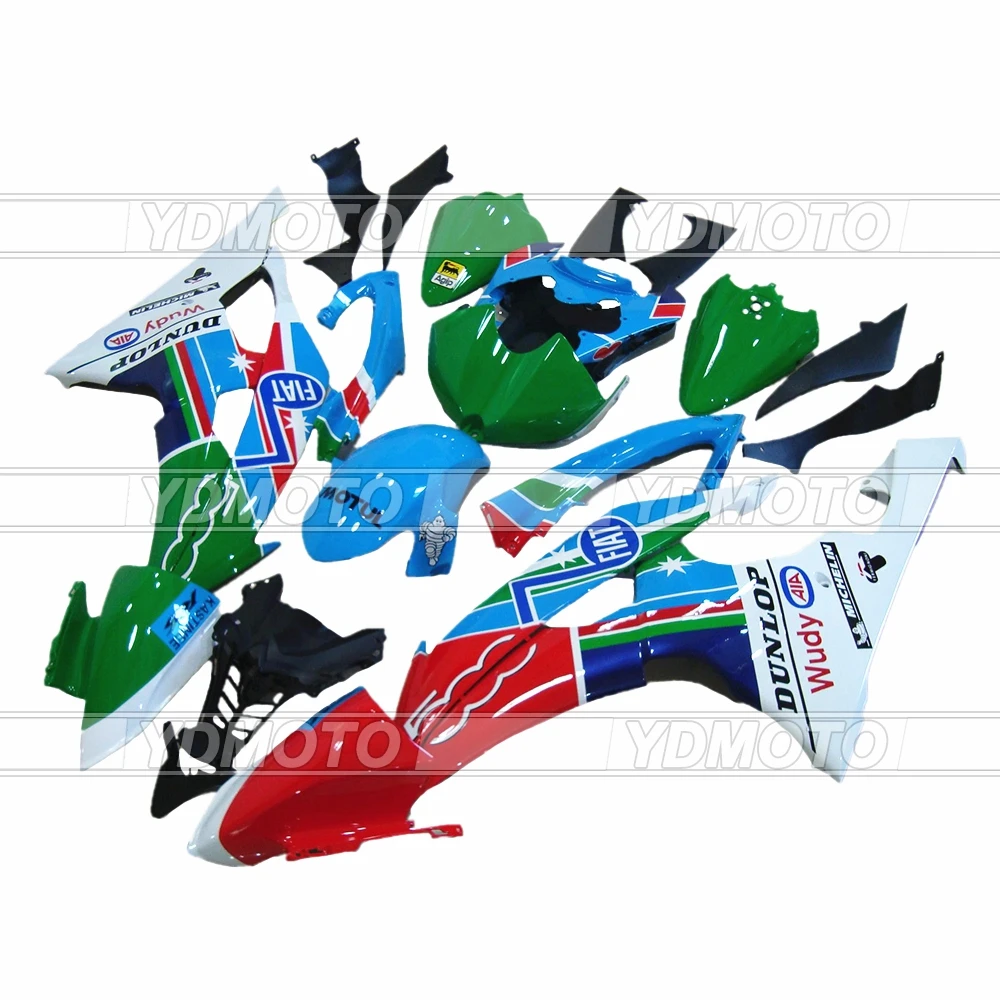 Новый кузов Обтекатели для Yamaha YZF R6 2008 2009 10 2011 12 13 15 и 16 обтекатель комплект YFZ-R6 08 09