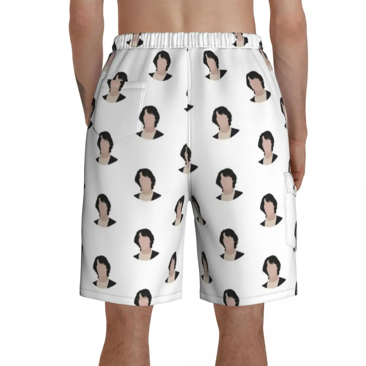 

John Wick Board Shorts Swimming Trunks Polyester Men Bathing Funny Swim Trunks
