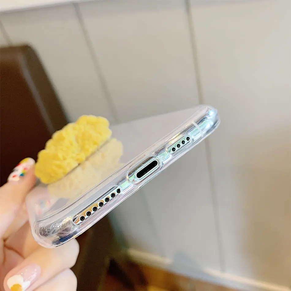 3D имитация забавной вкусной еды курица чехол для телефона s Чехол для iPhone 7 11 Pro 6S 7 8 Прозрачный чехол для телефона X XR XS Max
