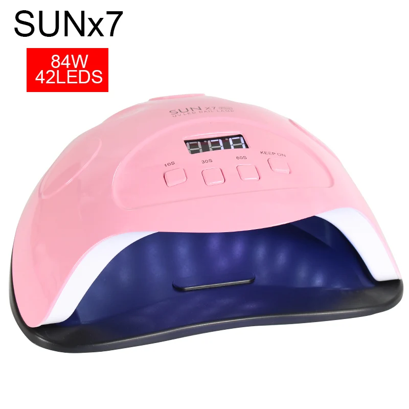 84/54/24 Вт УФ лампа светодиодный лампы для ногтей высокого Мощность лака гель лак