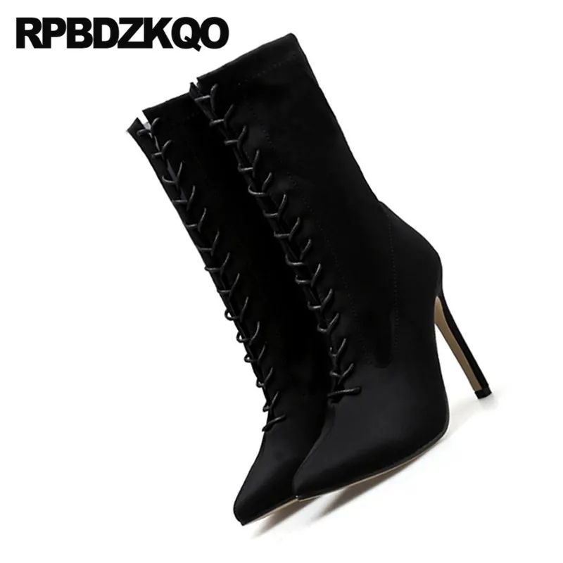 Туфли на высоком каблуке с острым носком стильная женская обувь Тренд Экстрим