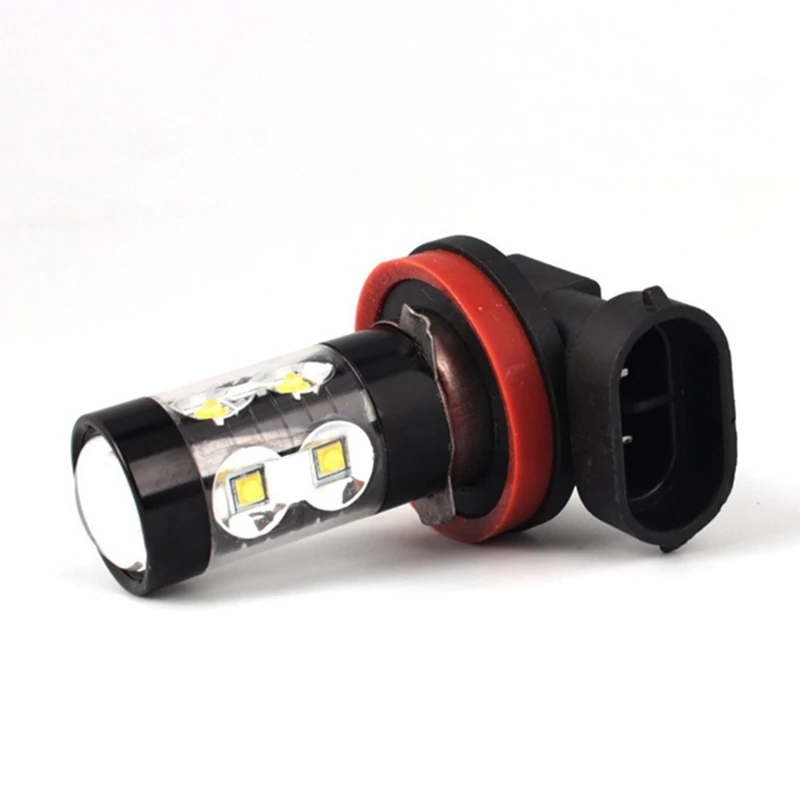 Лампы светодиодные H11/H8 10-SMD 50 Вт 2 шт./упаковка