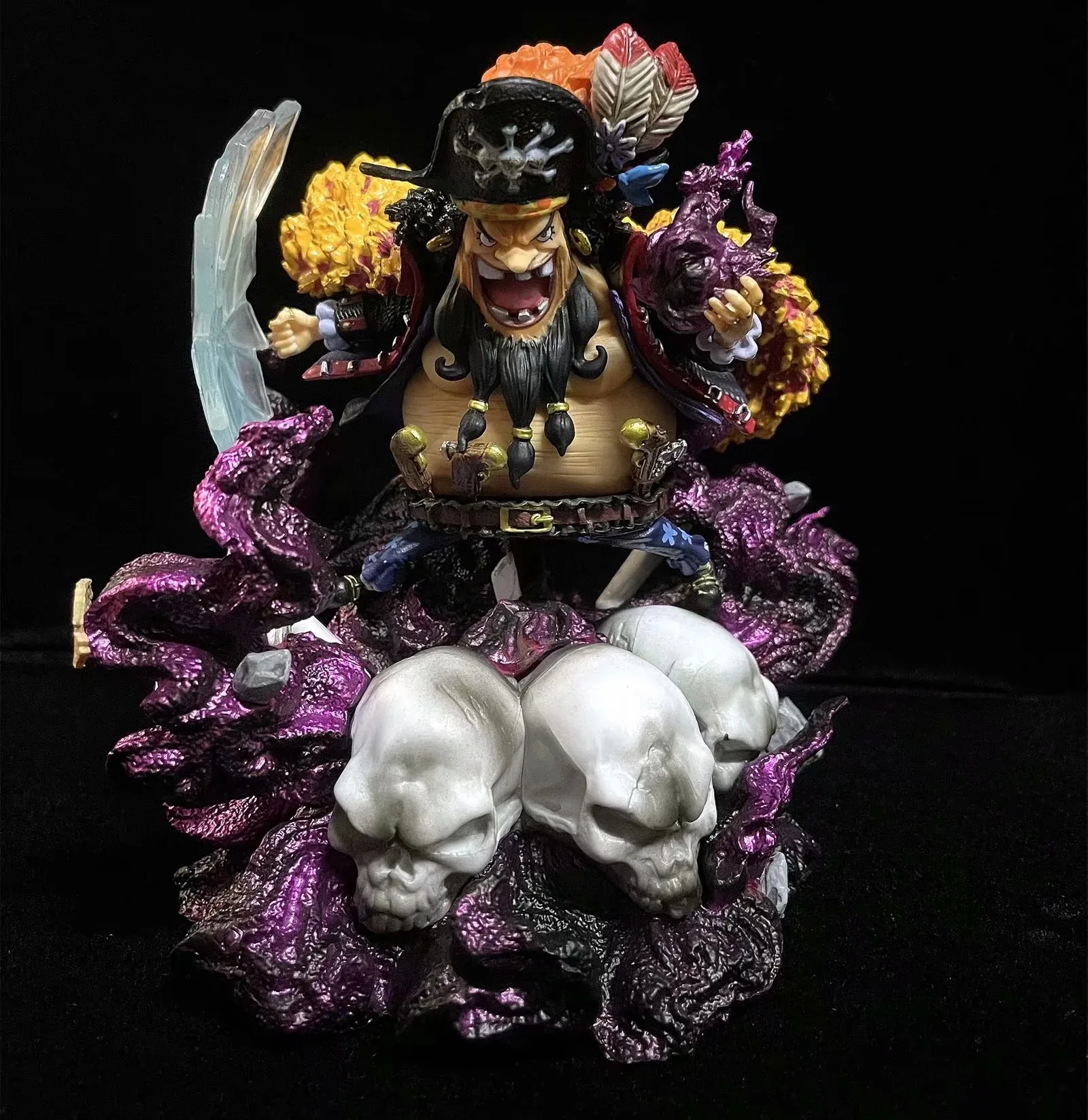

15CM Anime One Piece Figure Combat version Marshall D Teach Figure Toys Collection PVC Action Figure one piece toys model gifts