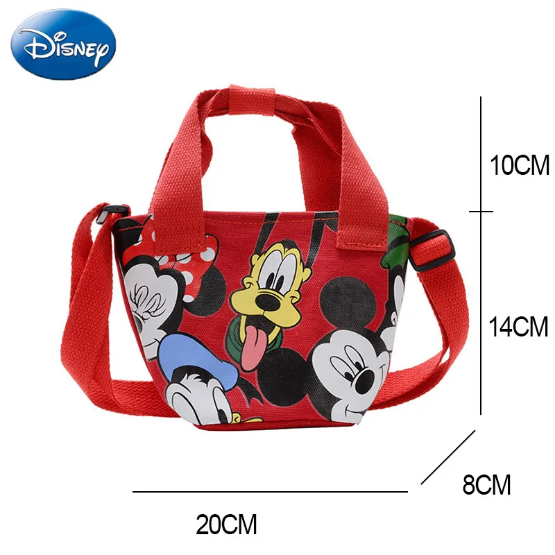 Дисней Холст Сумка Микки Минни мультфильм милый Дональд Дак печать модный тренд