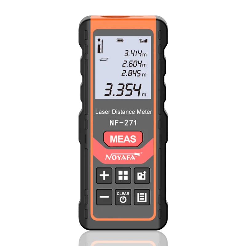  Noyafa 40M Laser Distance Meter NF-271 Electronic Laser Digital Rangefinder Ruler Range Finder Measuring Tape Device 