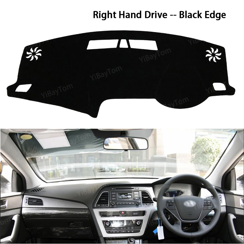 For Hyundai Sonata LF 2015-2019 Anti-Slip Mat Sunshade Dashmat Protect Carpet Dashboard Cover Pad Accessories | Автомобили и