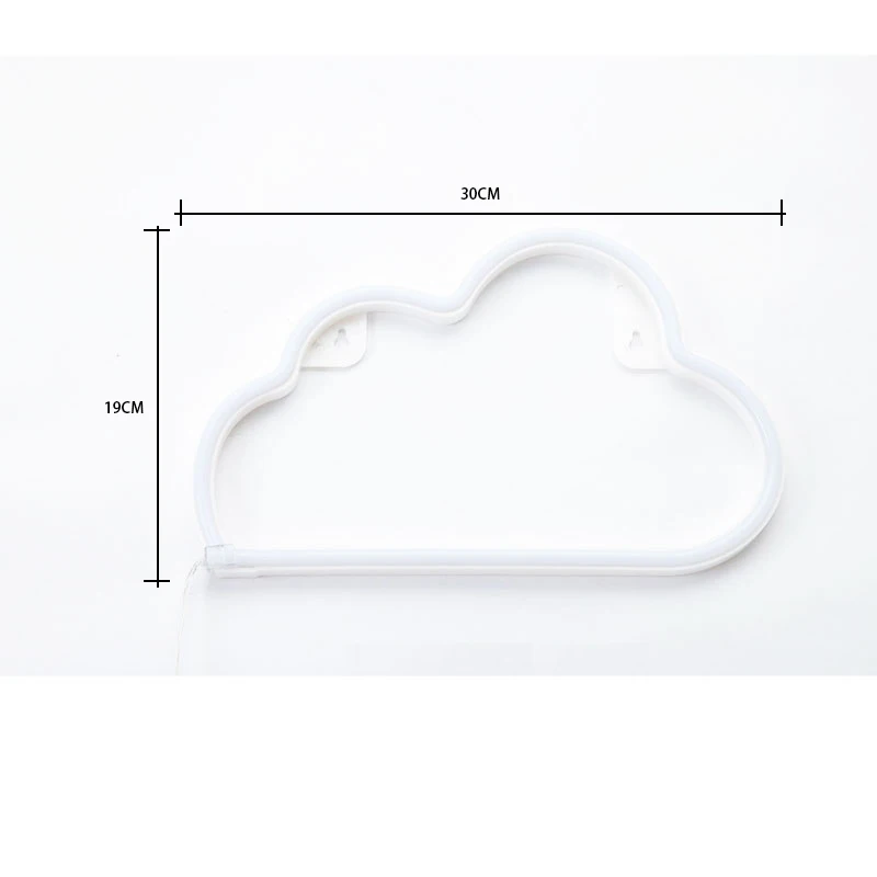 

DC5V USB Wall Mount LED Strip Neon Light Sign with Hanger Hole,Home Decor and Party Holiday