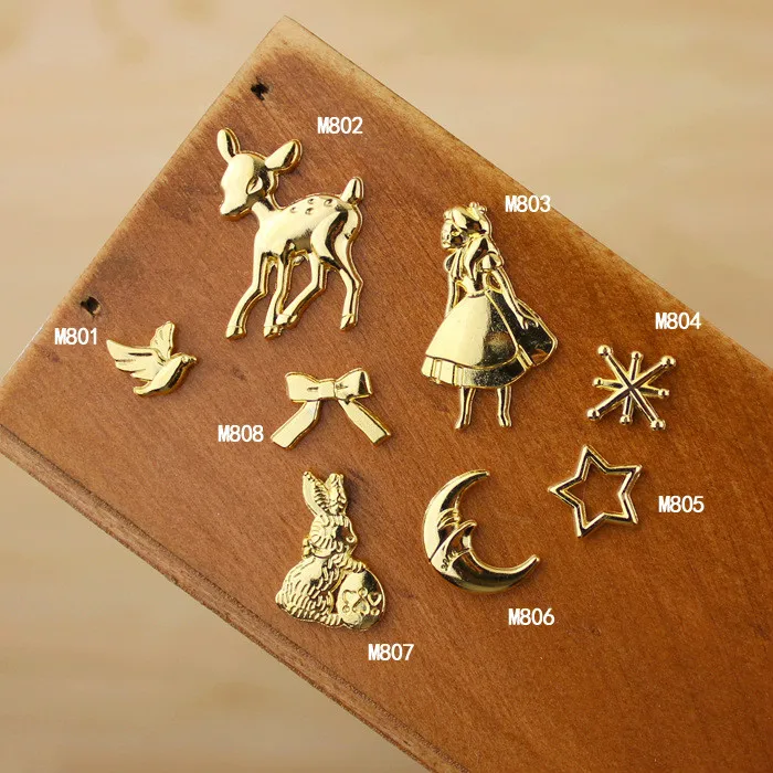 Подвеска Алиса в стране чудес виде оленя из УФ смолы искусство сказочные