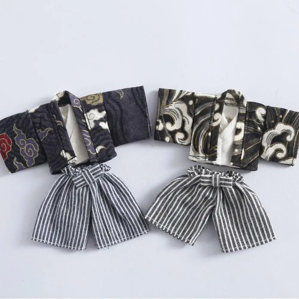 

3pcs/set For Ob11 Humanoid Dolls Accessories 1:12 Suit Kimono GSC Clothes Baby Clothes Body Molly Dolls I5L0