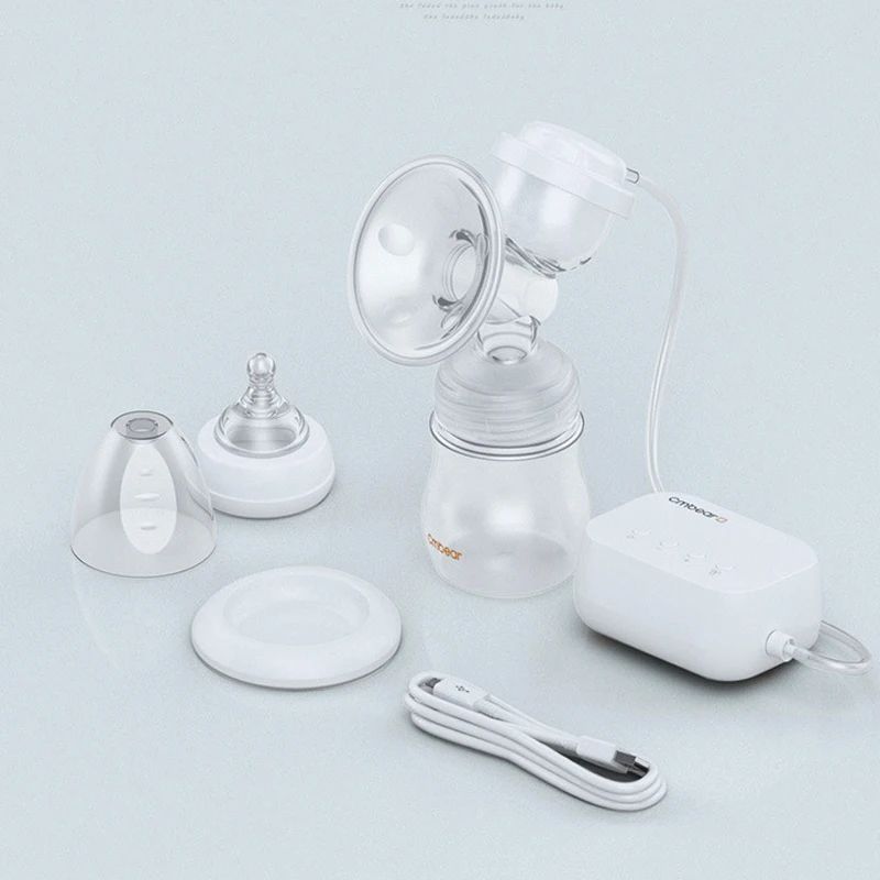 Автоматический молокоотсос с встроенным литиевым аккумулятором присоска для