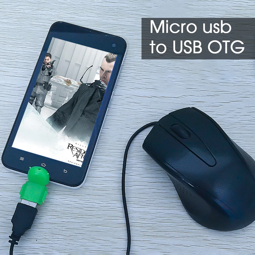 Hot 7 Colors Micro USB Mini OTG Adapter Converter Cable For Tablet PC Android Sync Data To Flash Disk Keyboard | Электроника