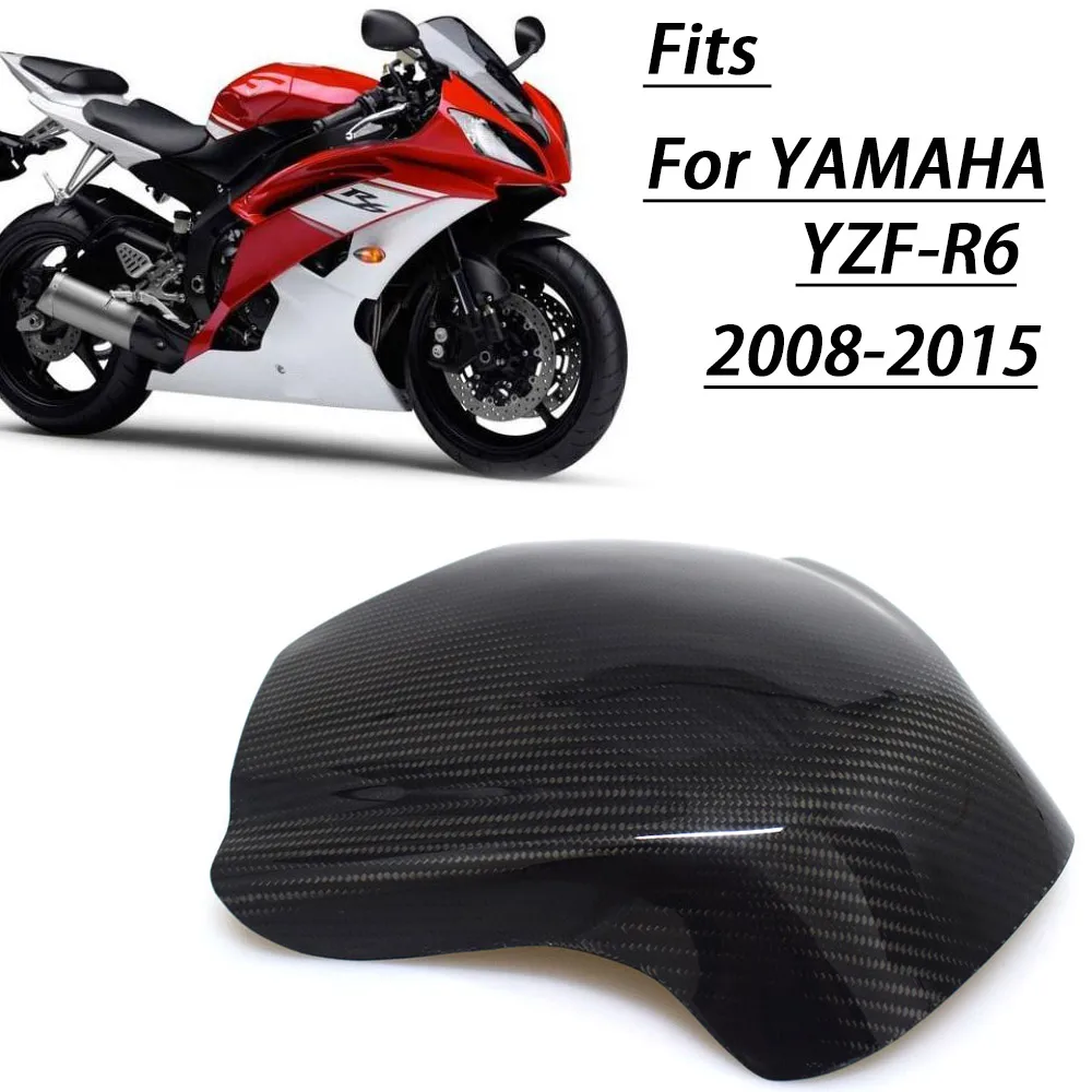 

Carbon Fiber Fuel Gas Tank Cover Protector for YZF R6 2008 2009 2010 2011 2012 2013 2014 2015 decal