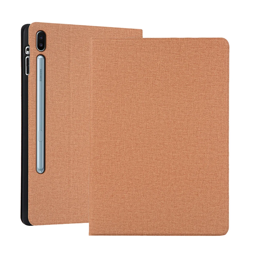 Для samsung Galaxy Tab S6 10,5 дюймов SM-T860 T865 T867 планшетный чехол из искусственной кожи+ ТПУ Флип Стенд белье планшет кожаный чехол защитный чехол